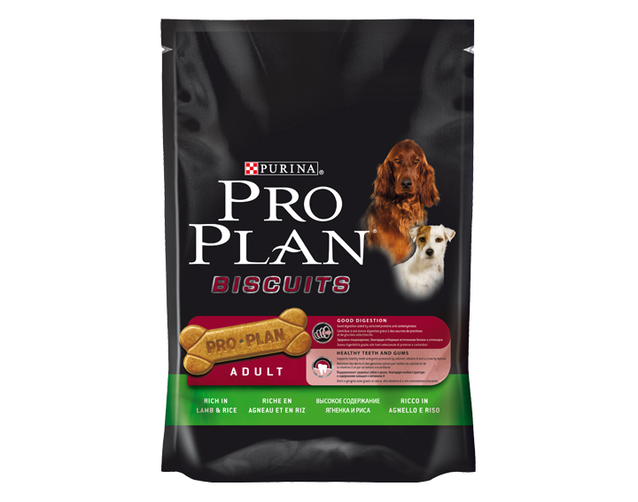 PURINA® PRO PLAN® Biscuits Adult riche en agneau et en riz