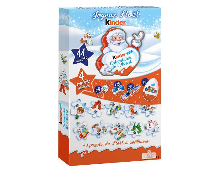 Calendrier Kinder Maxi Puzzle