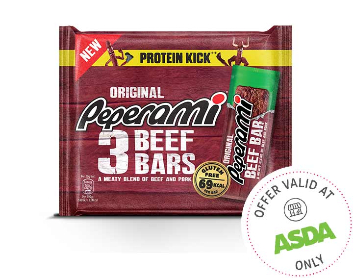 Peperami Original Beef Bars 3x20g