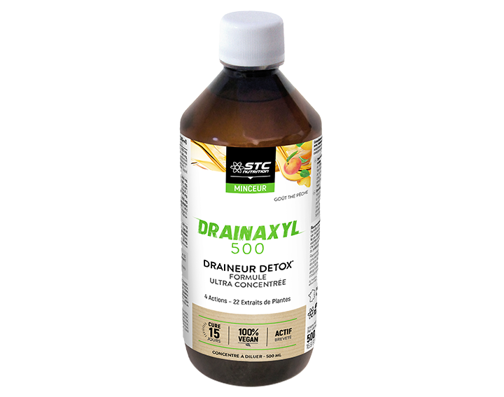 DRAINAXYL®500 Draineur Detox Thé pêche