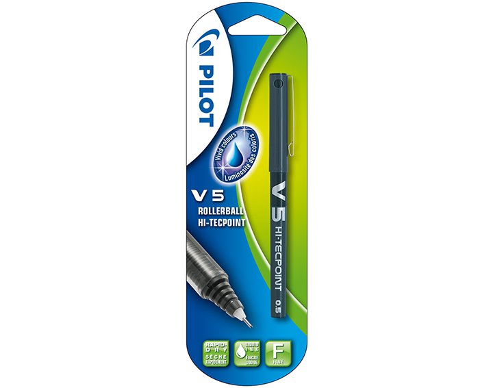 Blister V5 Fin x 1 noir 