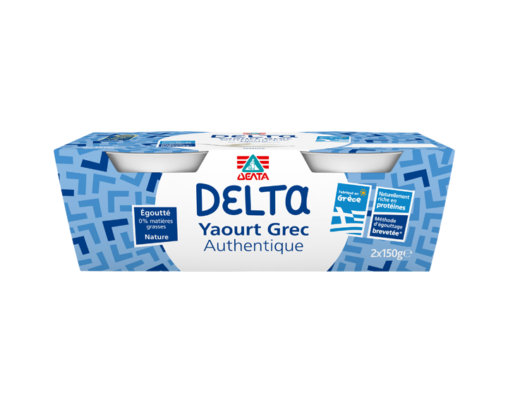 Delta Yaourt Grec 0% 2x150g