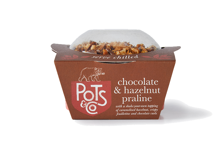 chocolate & hazelnut praline 85g