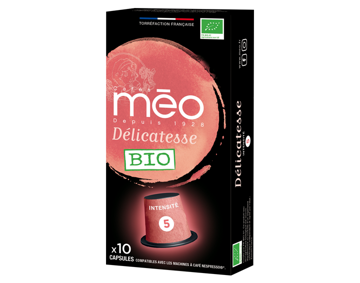 Capsule Délicatesse Bio x10 capsules