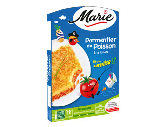 Parmentier de poisson à la tomate