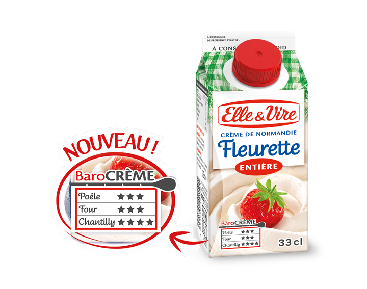 Elle & Vire – Fleurette Entière 33cl