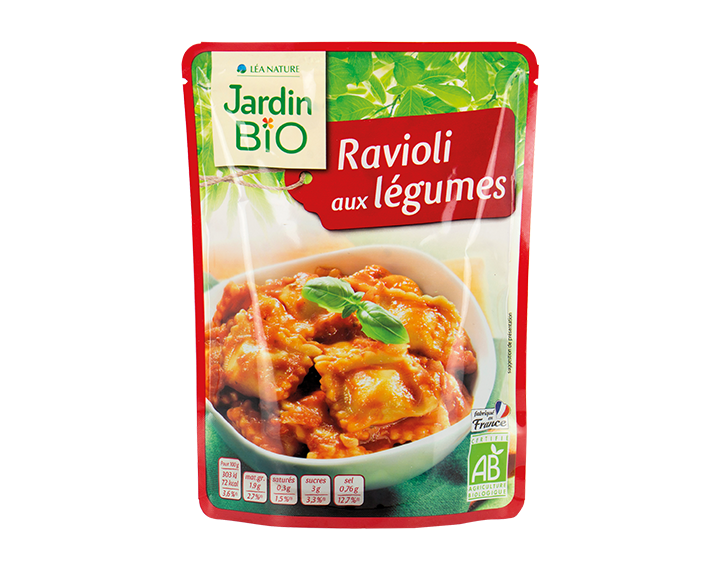 Ravioli aux légumes