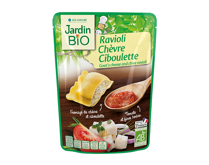 Ravioli Chèvre Ciboulette