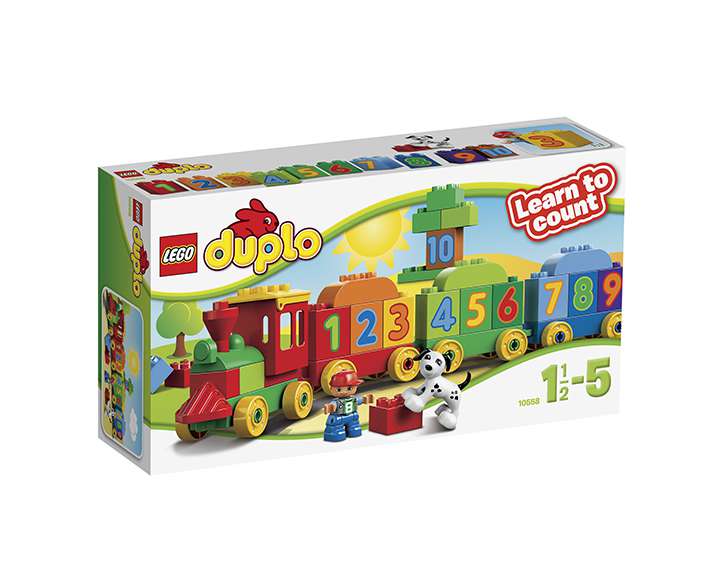 LEGO® DUPLO® Creative Play
Le train des chiffres