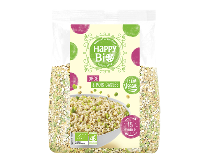 Orge et Pois Cassés - 500g