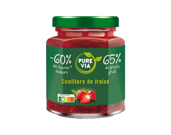 Confiture Pure Via Fraise 300g