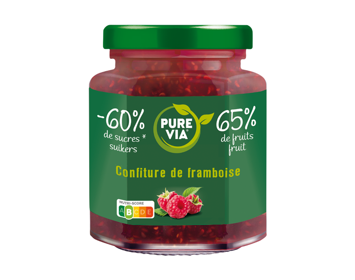 Confiture Pure Via Framboise 300g