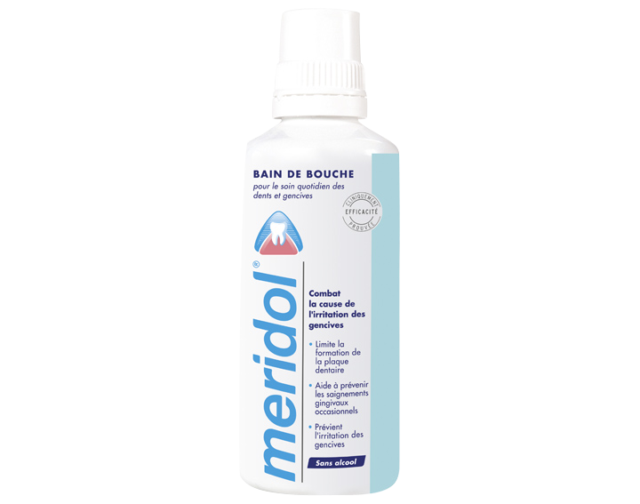 Bain de bouche meridol® Protection gencives