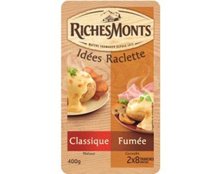 Raclette Classique Fumée RichesMonts 400g