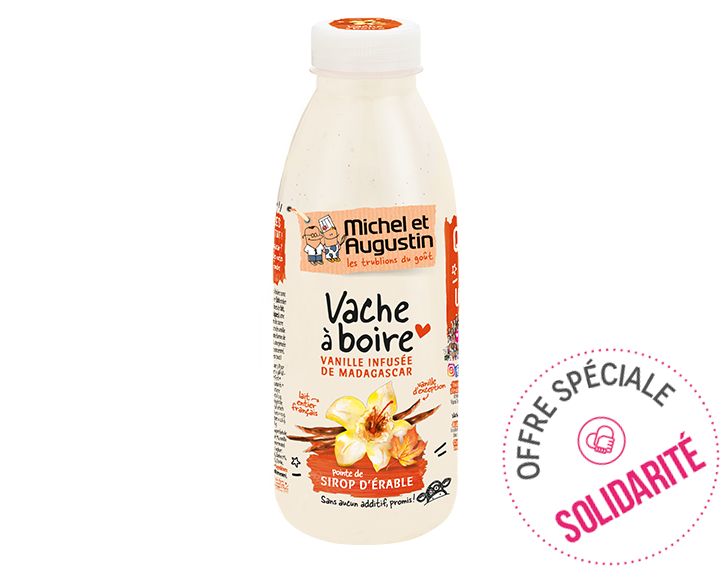 Vache à boire Vanille Sirop Erable 500ml
