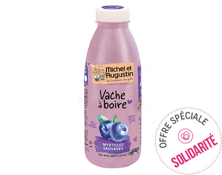 Vache à boire Myrtille 500ml