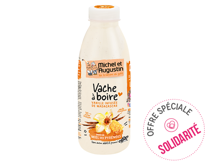 Vache à boire Vanille Miel 500 ml