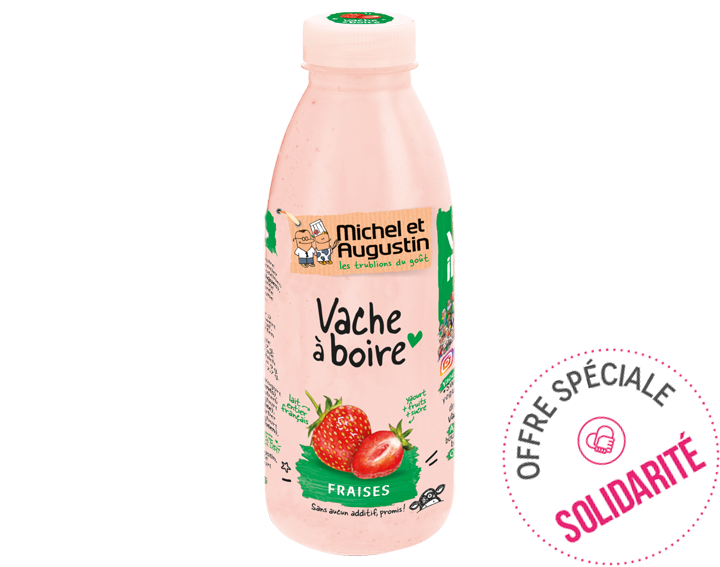 Vache à boire Fraise 500 mL 