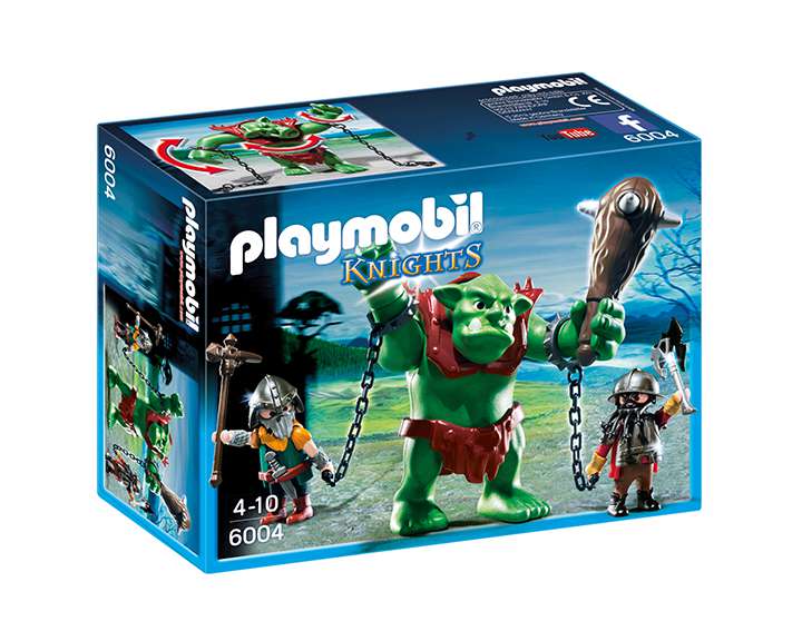 Soldats nains avec troll