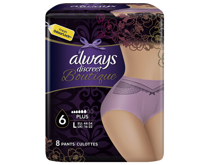 Culotte Always Discreet Boutique Mauve L