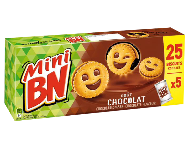 Mini BN Chocolade 5x35g