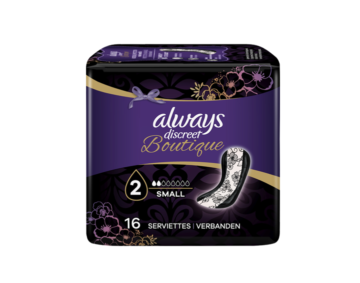 Serviettes Always Discreet Boutique Small