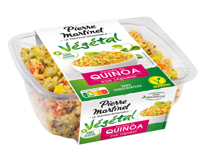 Salade de Quinoa aux légumes sans gluten