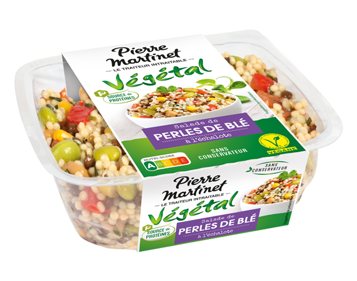 Salade de Perles de blé à l'échalote