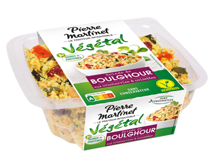 Salade de Boulghour, cranberries et noisettes