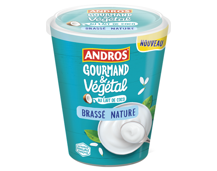 Grand pot brassé Nature au lait de coco