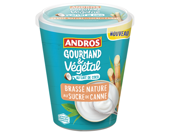 Grand pot brassé Nature sucré au lait de coco