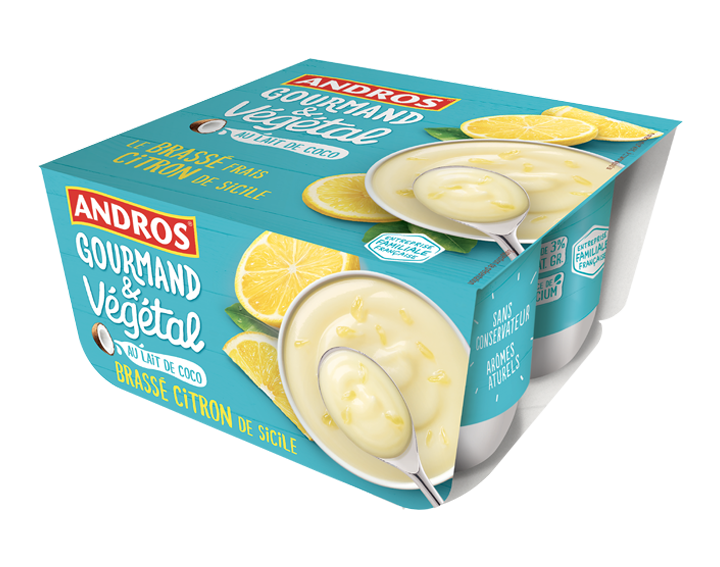 Brassé Citron de Sicile au lait de coco
