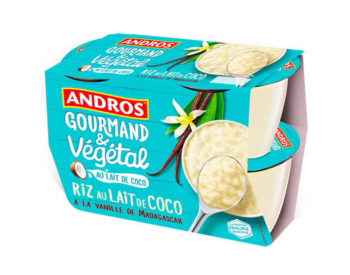 Riz au lait de coco à la vanille de Madagascar