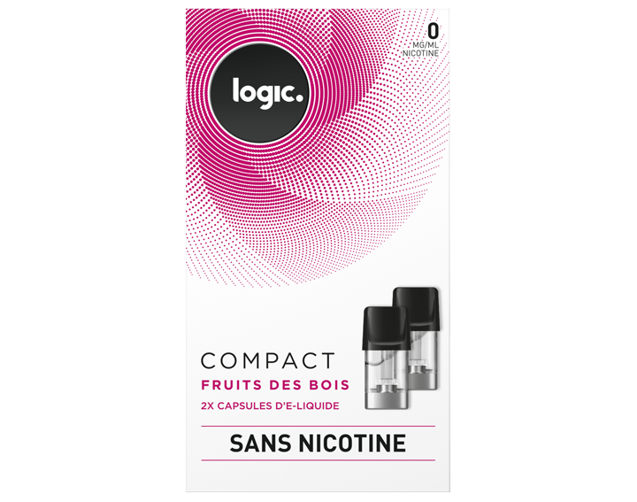 Logic COMPACT Fruits des bois 0mg/ml