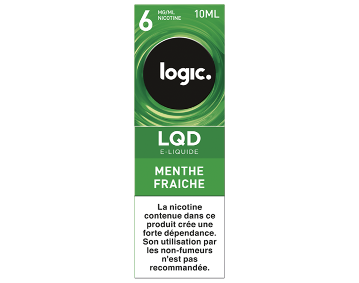 Bouteille e-liquide LQD Menthe Fraiche 6mg/ml