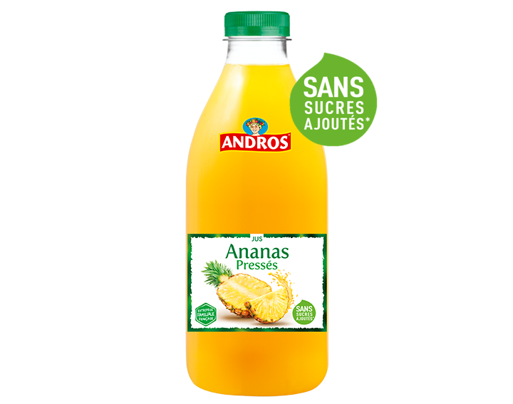 Jus d’Ananas pressés 1L