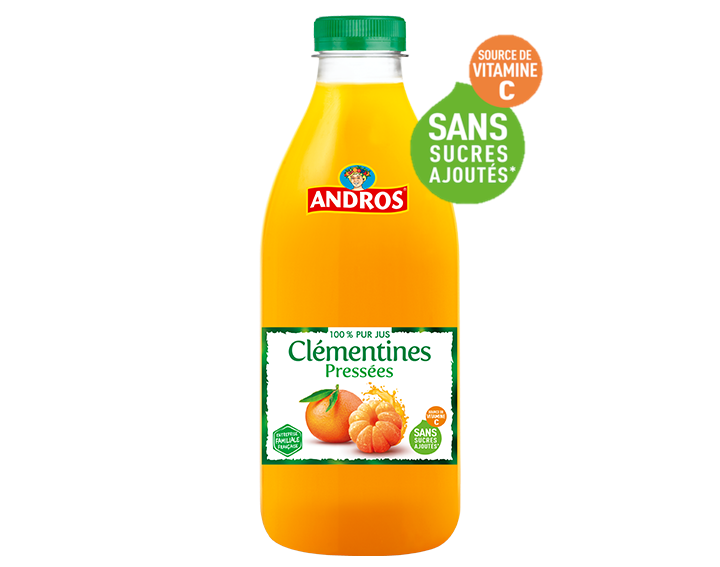 Pur jus de Clémentines pressées 1L