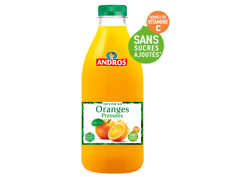Pur jus d’Oranges pressées 1L