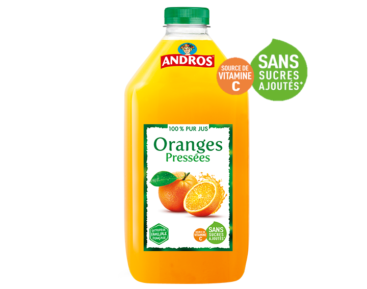 Pur jus d’Oranges pressées 1,5L