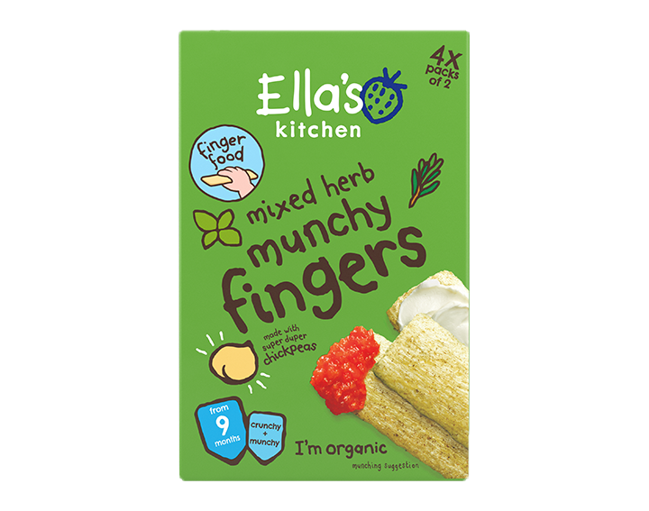 Mixed herb munchy fingers 48g Multipack