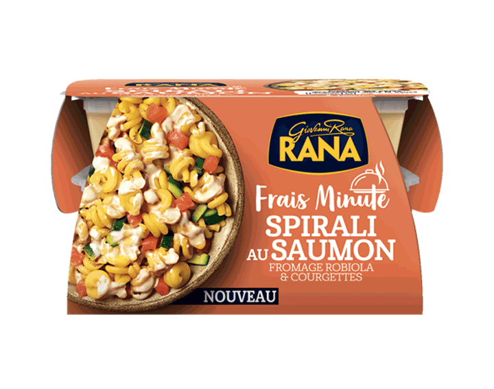 Spirali Saumon, Fromage Robiola & Courgettes