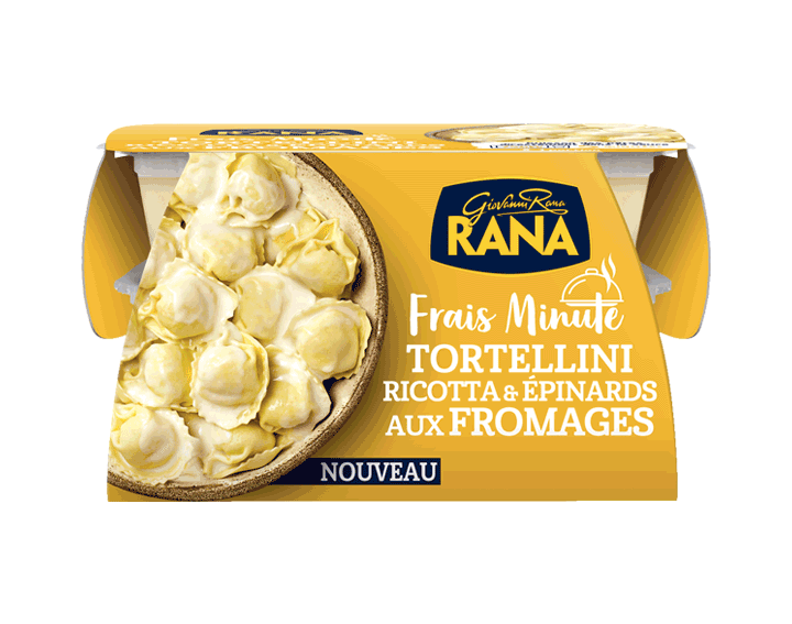 Tortellini Ricotta & épinards aux Fromages