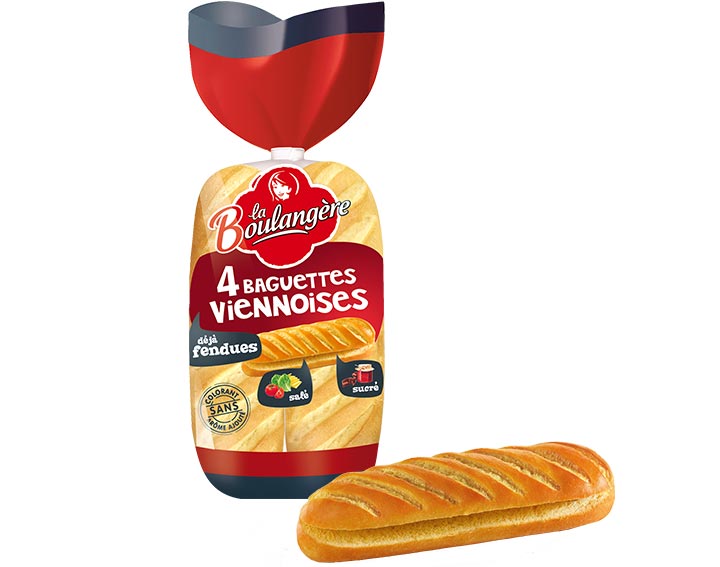 Baguettes Viennoises Nature
