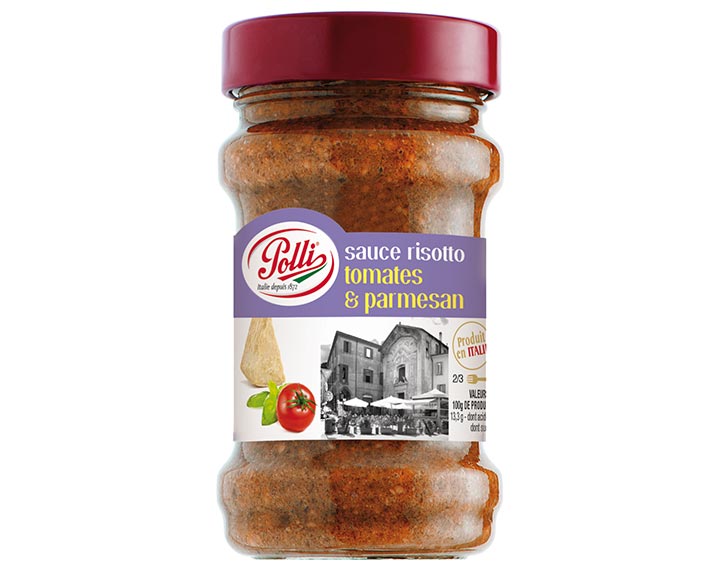 Sauce risotto tomates & parmesan