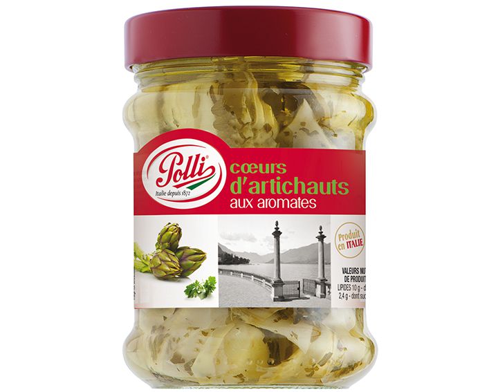 Coeurs d'artichauts aux aromates