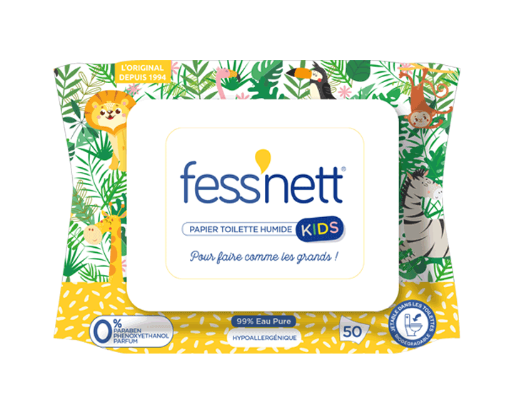 Fess’nett Kids x50 - 99% Eau Pure - Pour enfants