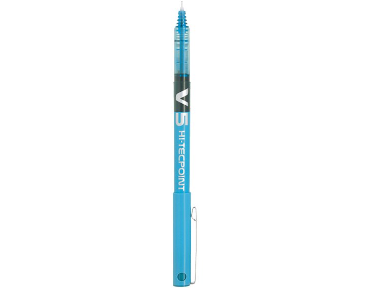 Stylo V5 bleu turquoise