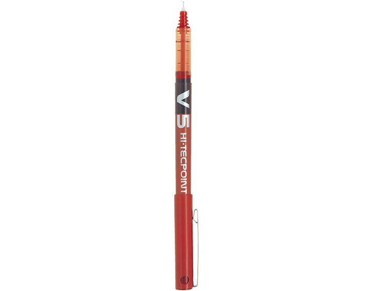 Stylo V5 rouge