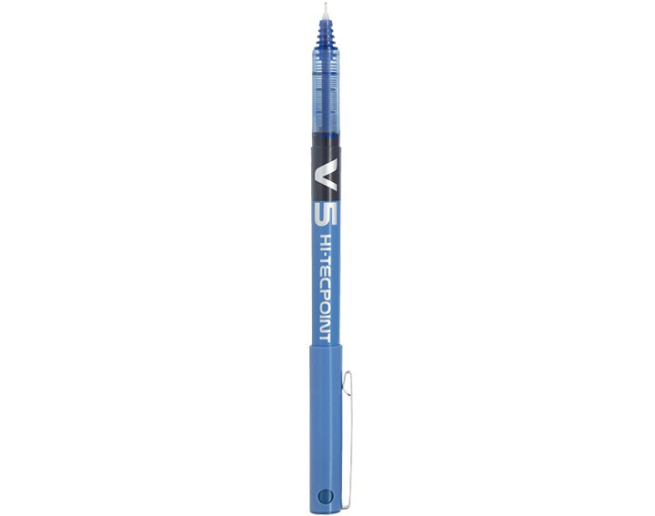 Stylo V5 bleu