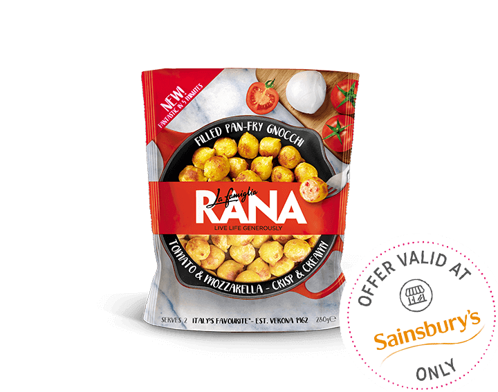 Tomato & Mozzarella Filled Gnocchi 280g
